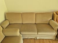 Hochwertige Couch mit Gebrauchsspuren beige Haushaltsauflösung Schleswig-Holstein - Tangstedt  Vorschau