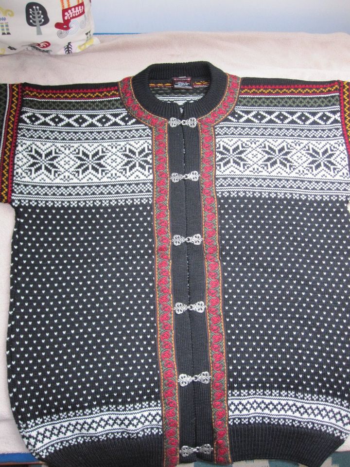 Original Norweger Strickjacke Gjestal ASA Wollspinnere in Sande