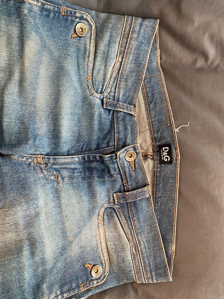 Dolce & Gabbana Jeans mit Stickerei in Langenfeld