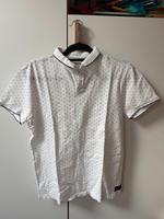 Tom Tailor Poloshirt Herren Weiß gemustert Rheinland-Pfalz - Otterstadt Vorschau