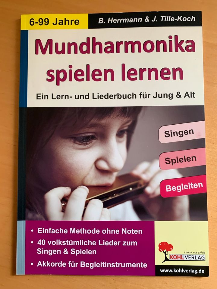 Mundharmonika Lernheft in Scharbeutz