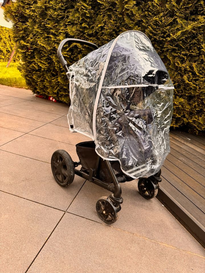 Gebrauchter Kinderwagen mit Babyschale von Joie in Werne