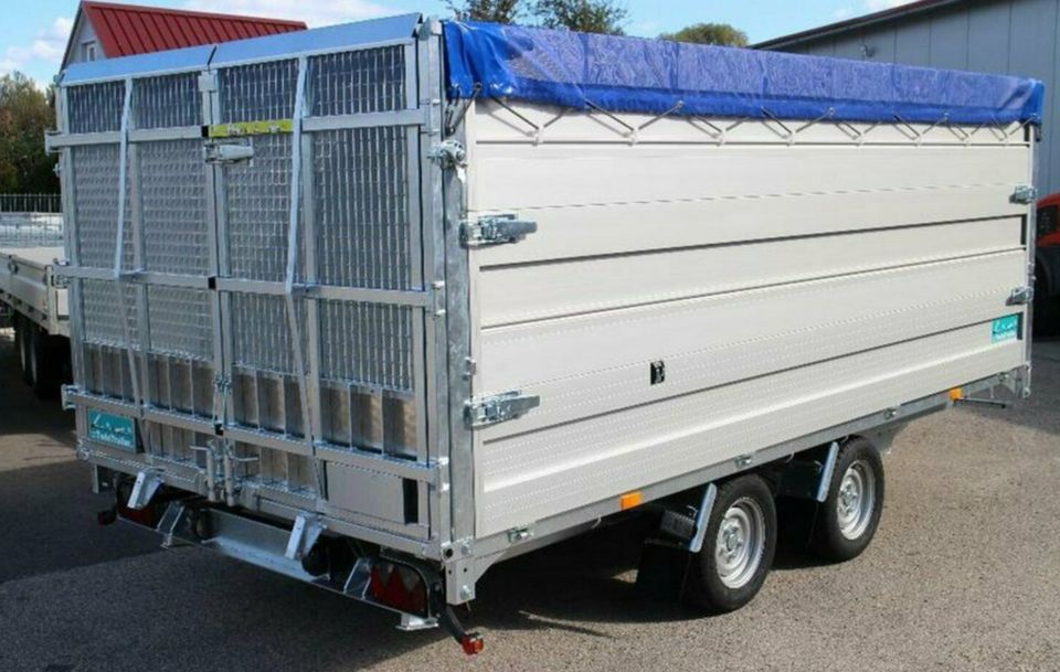 TwinTrailer Anhänger TT 35-40 Rückwärtskipper Fahrzeugtransporter in Weiden (Oberpfalz)