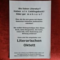 LITERARISCHES OKTETT München - Au-Haidhausen Vorschau