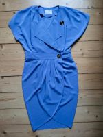 Vintage Kleid Midikleid elegant kurze Ärmel flieder blau Berlin - Reinickendorf Vorschau