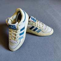 adidas Schuhe weiß/blaue Streifen Gr. 4,5, 37,5 Damen Mädchen Bayern - Schweinfurt Vorschau
