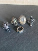 Ringe Modeschmuck mit beweglicher Ringschiene, Gothic Thüringen - Erfurt Vorschau