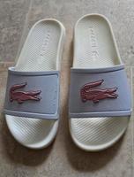 ⭐️ Lacoste Slides Slide Badelatschen Gr. 40,5 Nordrhein-Westfalen - Mönchengladbach Vorschau
