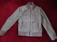 Street One - sportliche Lederjacke in beige - Gr. 36 Rehburg-Loccum - Rehburg Vorschau