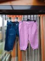 2 dreiviertel Hosen Jeans Giada/ lila bpc Kr. Altötting - Unterneukirchen Vorschau