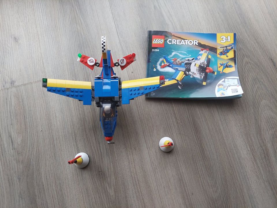 Lego Creator 3 in 1 Rennflugzeug 31094 in Stockach