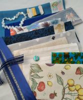 Stoffe, Stoffreste, Patchwork, Slow Stitch Kit, Junk Journal Niedersachsen - Buxtehude Vorschau