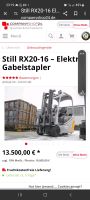 Still Elektro Stapler Rx 12.16. Bj 2015  vb Hessen - Altenstadt Vorschau