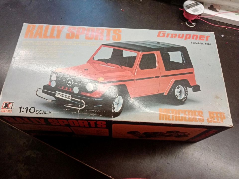 Graupner Rally Sports Mercedes G 230, Alt, Retro, Vintage RC Car in Aspach