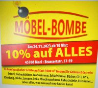 Black Friday!!!Am 24.11. MÖBEL, TRÖDEL, DEKO, KÜCHEN... Nordrhein-Westfalen - Marl Vorschau