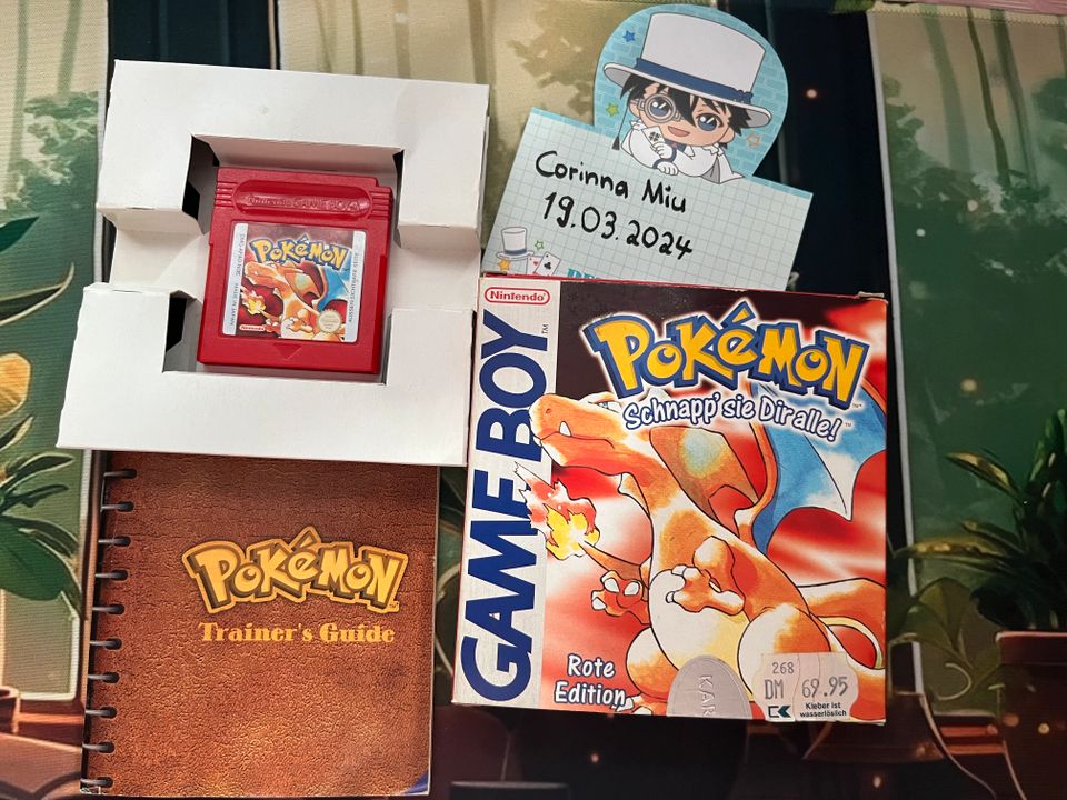 Game Boy Classic / Pokémon Rot mit OVP / Blau mit OVP in Bottrop