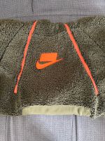 Nike fleece hoodie olive Grün Orange Hessen - Wiesbaden Vorschau