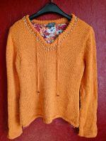 Street One Damen Gr. 40 Shirt Pulli Strick orange rot Langarm Niedersachsen - Bodenfelde Vorschau