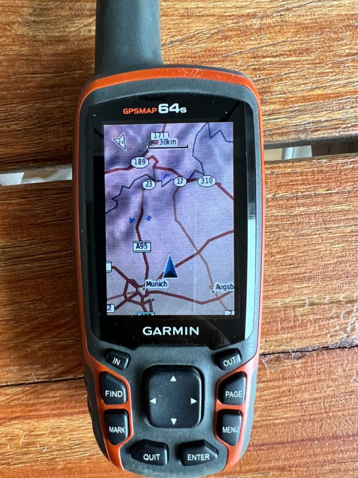 GARMIN GPSMap 64s Navigationsgerät, Geocaching in Wörthsee