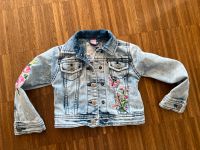 Jeansjacke dopodopo Gr. 98 Schmetterling Blume Girls Sachsen - Moritzburg Vorschau