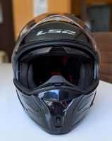 Motorrad Klapphelm, schwarz mit integriertem Sonnenvisier Schleswig-Holstein - Leck Vorschau