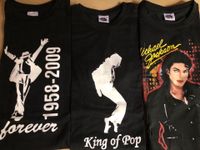 3 Michael Jackson T-Shits schwarz Größe M,L und XL Bayern - Dörfles-Esbach Vorschau