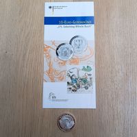 10 Euro Sammlermünze "Wilhelm Busch" + Flyer Bayern - Weiden (Oberpfalz) Vorschau