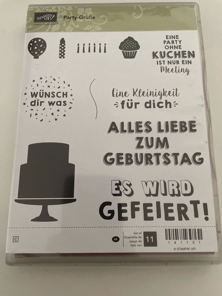 Stampin Up Stempelset Party-Grüße in Ravensburg