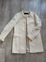 Zara Mantel Boucle beige Gr. S 36 Hessen - Dreieich Vorschau