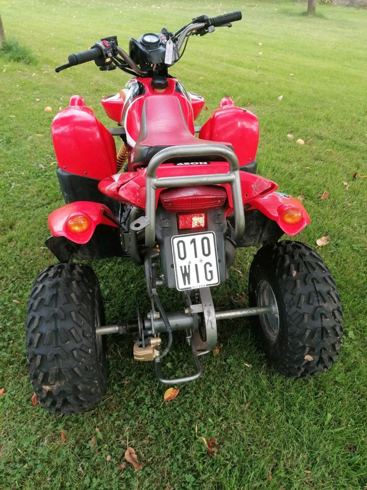 Quad Aeon Revo R50 50ccm 45Km/h Straßenzulassung in Malsfeld