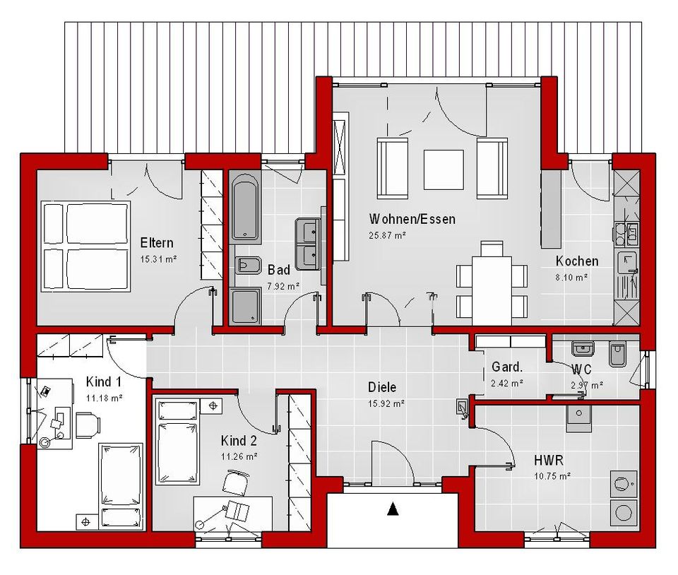 In Ahnsbeck der Bungalow für jedes Alter – modern und vielseitig!! in Ahnsbeck