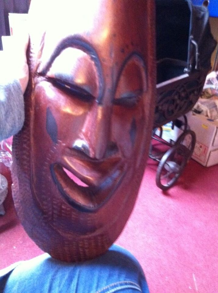 Afrikanische Maske in Sankelmark