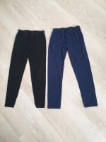 2 Leggings blau und schwarz Gr. 122 Nordrhein-Westfalen - Hürth Vorschau