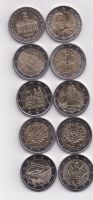 10 x 2 Euro BRD-gedenkmünzen, 2009-2024, bankfrisch, nur 24,90 Eu Rheinland-Pfalz - Koblenz Vorschau