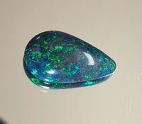 Matrix Opal, Tropfen, Australien Andamooka 17 x 10 x 4.15 mm Brandenburg - Sonnenberg Vorschau