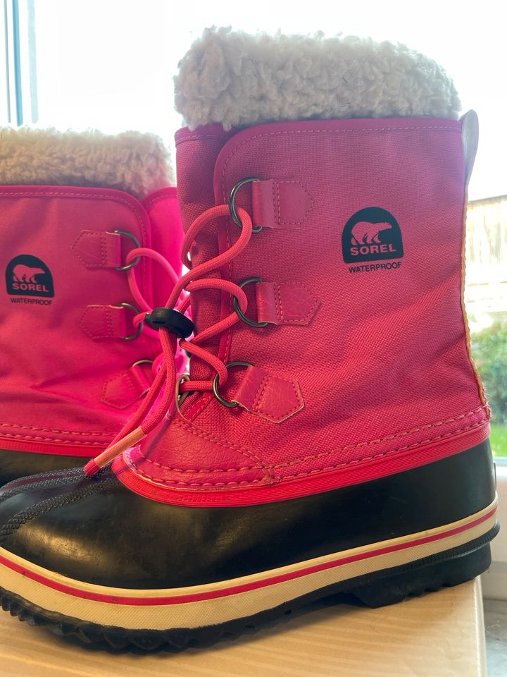 ⭐️SOREL⭐️Winterstiefel Gr. 37 Waterproof pink in Simbach