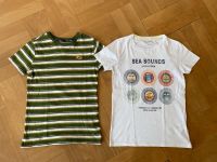 Set: 2 Pepe Jeans T-Shirts, weiß und grün gestreift, Gr. 152 Baden-Württemberg - Heidelberg Vorschau