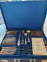 Besteckset Solingen 70-teilig 23/24 Karat hartvergoldet Rheinland-Pfalz - Rülzheim Vorschau