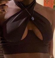 Cross Wrap Crop Top, Tank, braun, XS, 34 Baden-Württemberg - Rottweil Vorschau