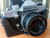 Praktica DTL3 Spiegelreflexkamera Pentagon Auto 1.8/50 Sachsen-Anhalt - Halle Vorschau