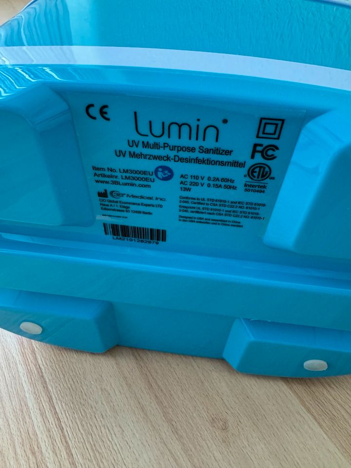 Lumin UV Sterilisator in Berlin