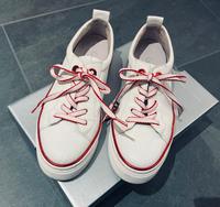 GABOR - mega schöne Leder Sneakers weiß-rot best fitting Gr. 4 Bayern - Eggolsheim Vorschau