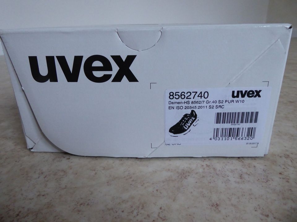 UVEX Damen-Sicherheitsschuhe, S2 SRC, Gr. 40 bzw. 6 ½ NEU + OVP in Gießen