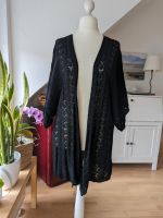 H&M Offene Strickjacke Kimono schwarz Gr. M/L Düsseldorf - Oberkassel Vorschau