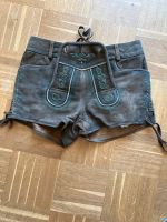 Trachten Lederhose kurz Gr.30 braun Bayern - Heretsried Vorschau