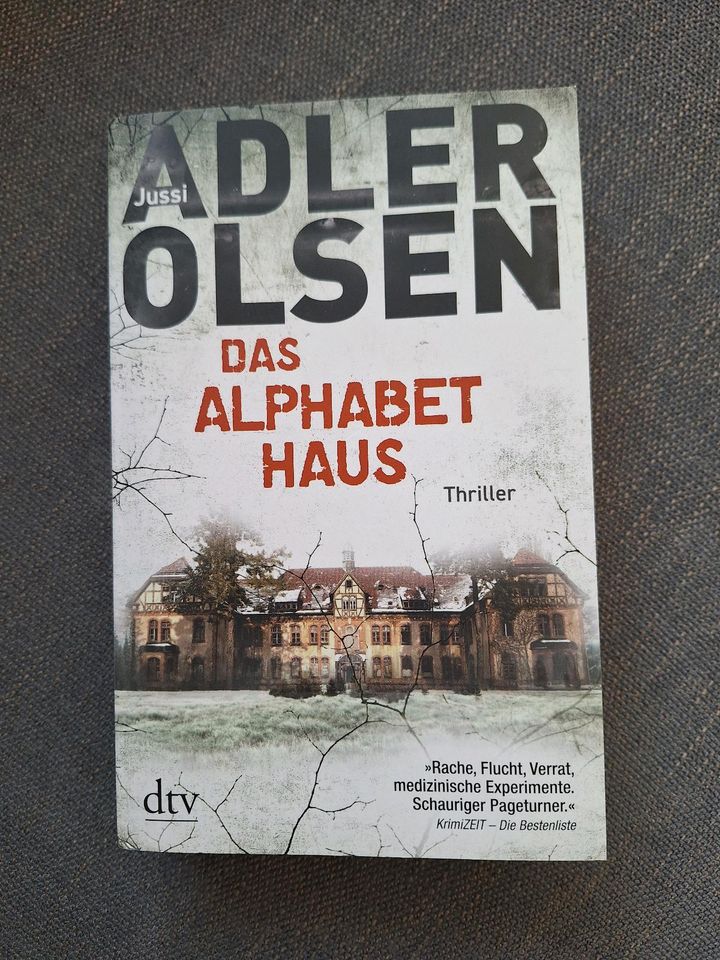 Jussi Adler Olsen, Das Alphabet Haus, Thriller, Taschenbuch in Lahr (Schwarzwald)