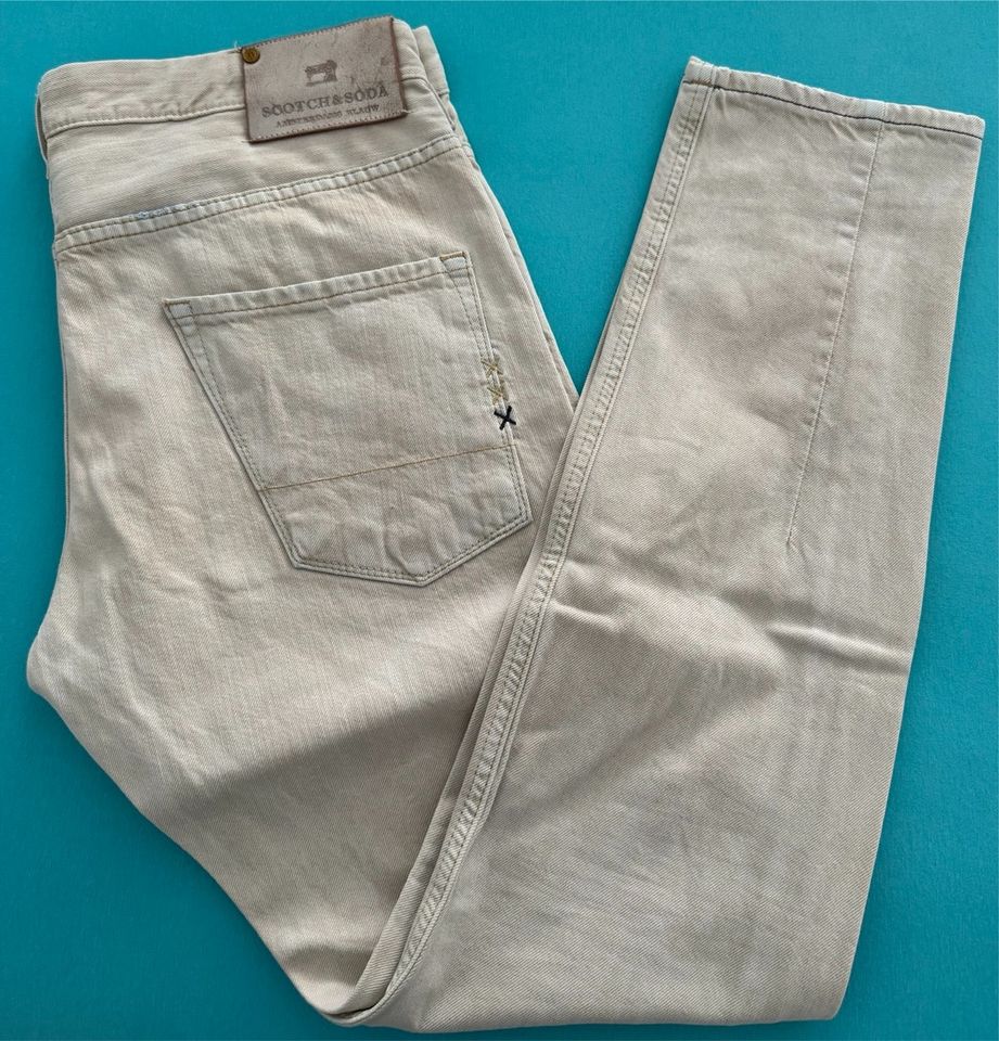 Scotch & Soda Gitane Jeans beige W32/L32 *neuwertig* in Schwalbach a. Taunus