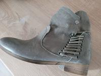 Bullboxer Stiefeletten Echtleder Gr 40 hellgrau Vintage, Top Wandsbek - Hamburg Sasel Vorschau