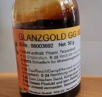 Glanzgold 12% GG 1024  Heraeus Gold, Goldmalerei, Porzellan Thüringen - Ilmenau Vorschau