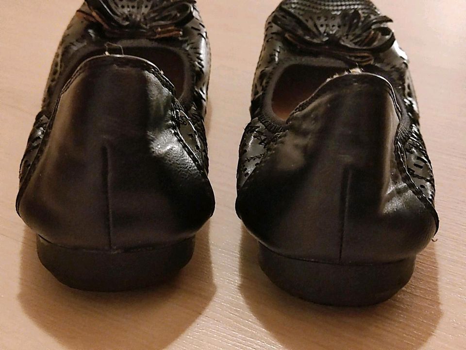 Ballerinas Ballettschuh Tanzschuh schwarz Fasching Karneval 31 32 in Uhlstädt-Kirchhasel